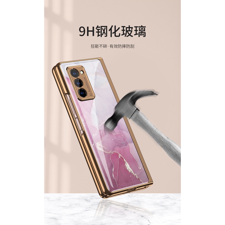 Ốp điện thoại kính cường lực dành cho Samsung Galaxy Z Fold 2 Galaxy Z Flip Galaxy Fold Galaxy Z Fold2 5G