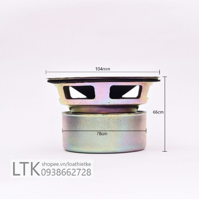 Một Loa Philips Bass 4 Inch 10cm