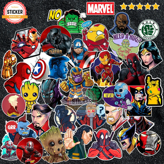 Sticker Marvel DC Comics chống nước sticker dán laptop, điện thoại, đàn guitar, mũ bảo hiểm, vali, xe máy