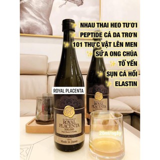 [Chính Hãng - Date 2023] Tinh chất nhau thai Collagen ROYAL PLACENTA 500000mg Nhật bản 720ml