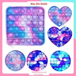 Đồ Chơi Bóp Tay Xả Stress pop it Nhiều Màu Sắc Độc Đáo Giá Rẻ 2021 ( Mã BT01 )