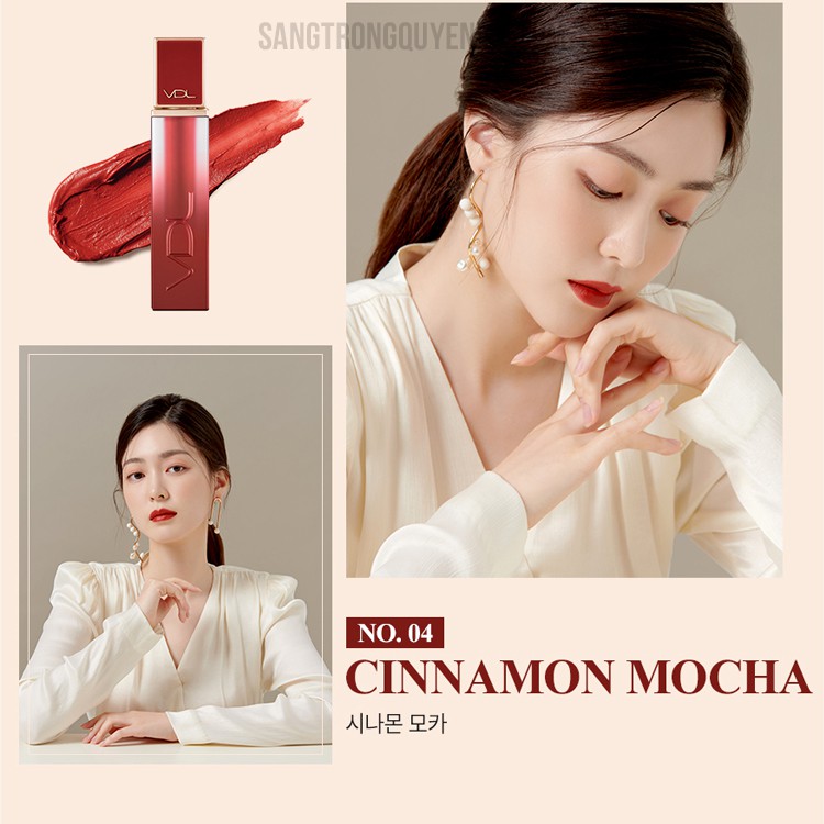 Son kem lì VDL Lip Stain Mashed Velvet - Bí quyết cho đôi môi căng bóng chuẩn gái Hàn