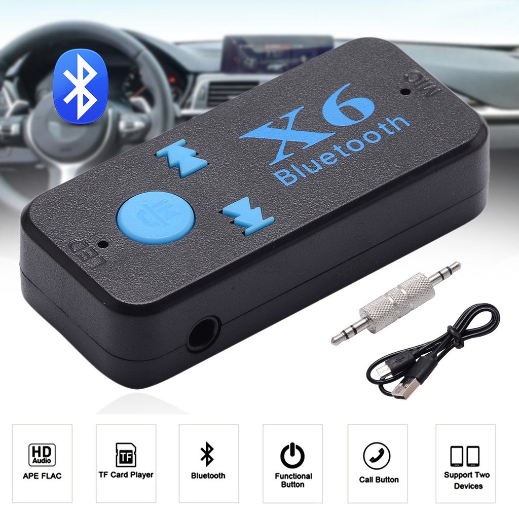 Thiết bị Usb Bluetooth cho xe hơi X6