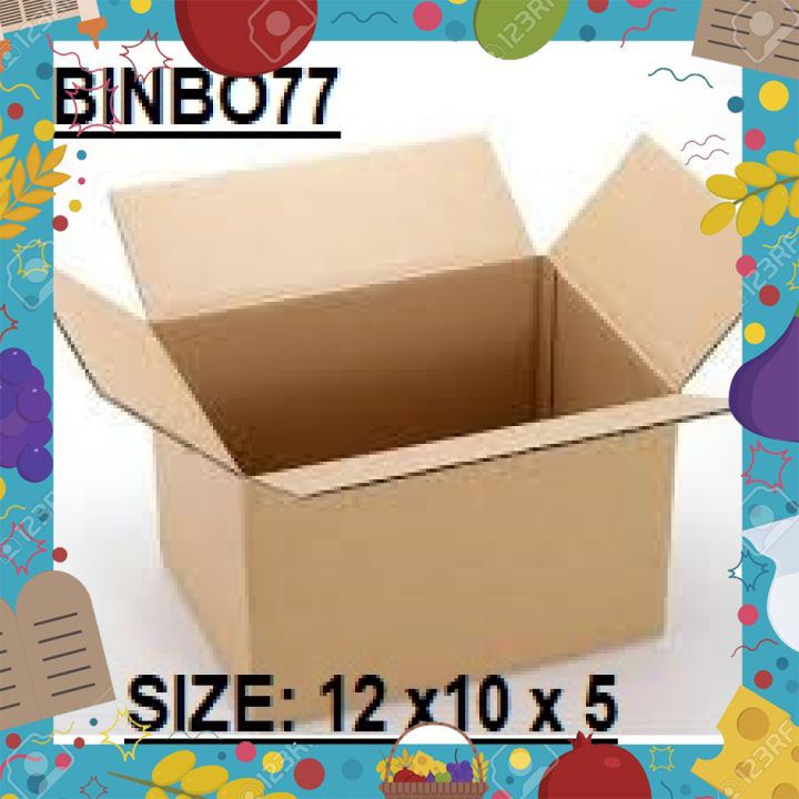 Hộp Carton size 12x10x5 Bộ Combo 100Hộp