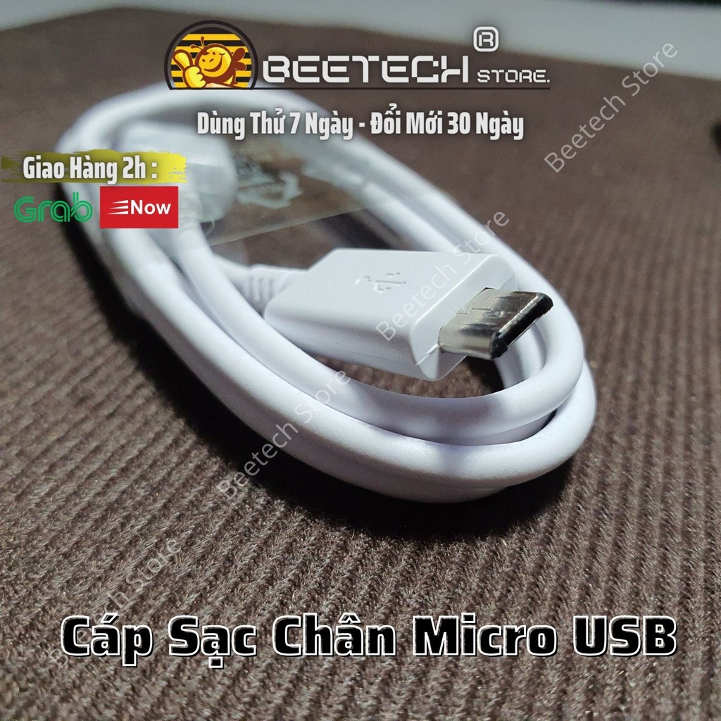 Cáp sạc Samsung Việt Nam chính hãng chân MicroUSB - Beetech vn