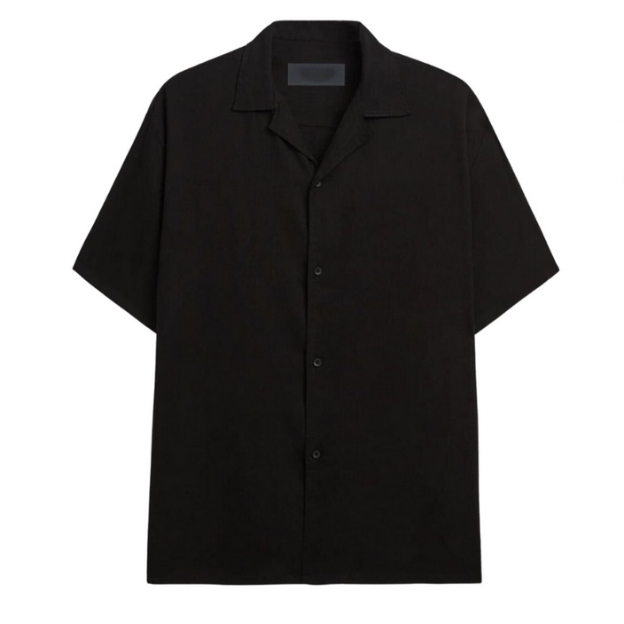 Áo sơ mi trơn ngắn tay áo sơ mi hàn quốc chất cotton thoáng mát A21