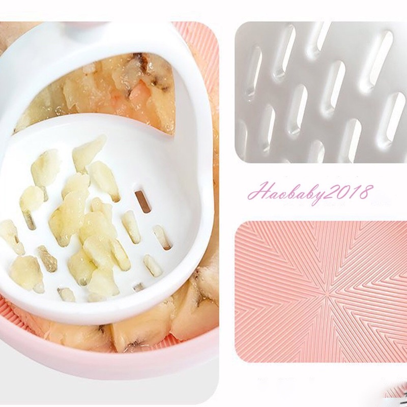 Bộ chế biến ăn dặm 7 9 10 chi tiết kiểu nhật cao cấp cho bé- Haobaby2018
