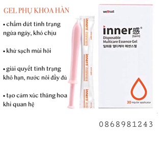 (Set 5 ống) Inner gel- Gel phụ khoa Hàn Quốc