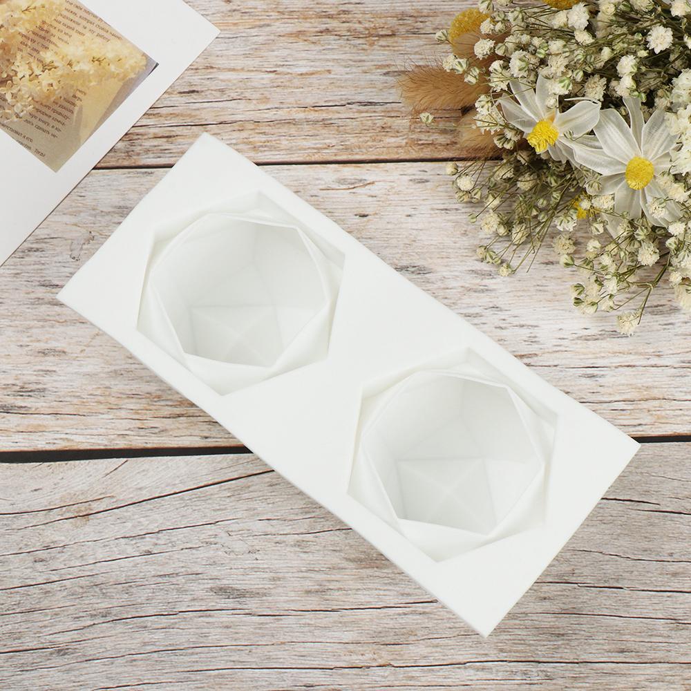 CONOPERY Khuôn Silicone Làm Nến Hình Khối Lập Phương Dùng Trang Trí Độc Đáo