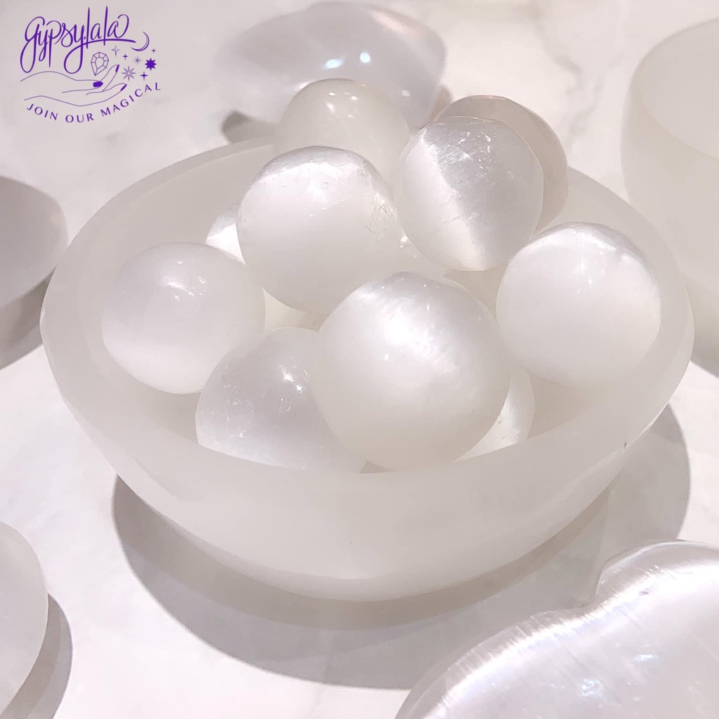 Tinh Thể Thanh Tẩy Đá Selenite SP003394 Gypsy.lala