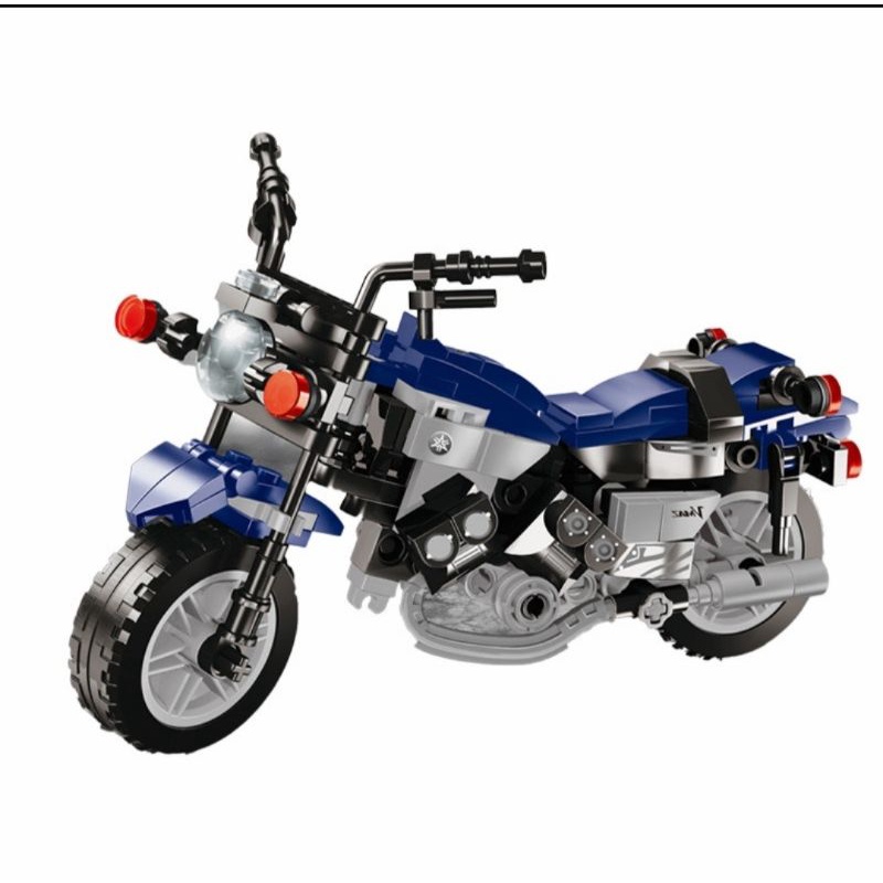 Xếp hình thông minh nonlego xe motor