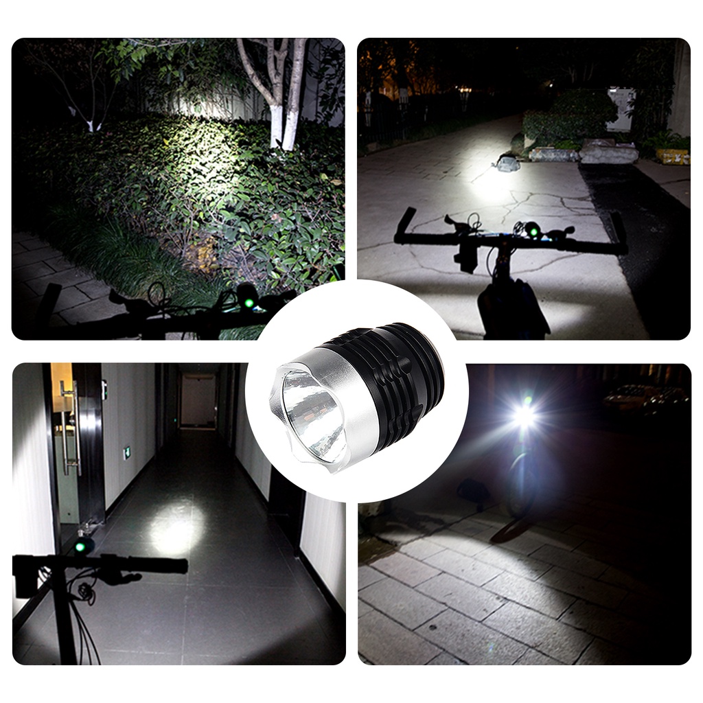 Đèn Pha Led Gắn Phía Trước Xe Đạp Sạc Được Tiện Dụng