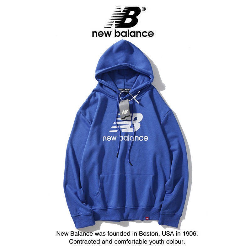 Mới New Balance Áo Hoodie Thời Trang Năng Động Cho Cặp Đôi