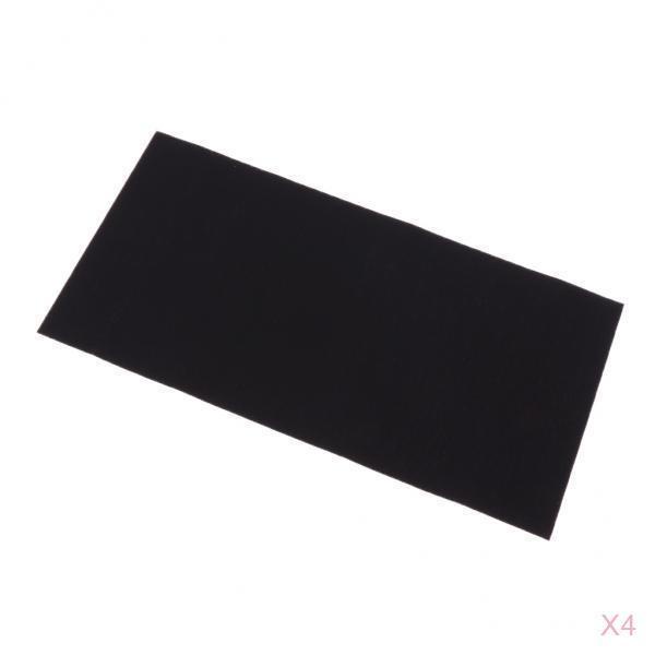 Set 4 Miếng Vá Áo Khoác Phao Màu Đen Tự Dính Sửa Chữa szgrqkj1