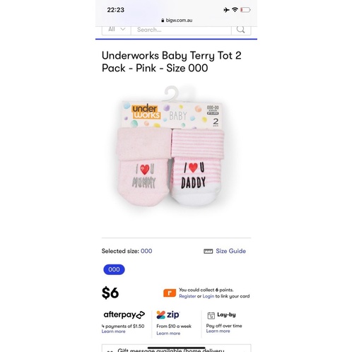 Set 2đ tất sơ sinh cho bé