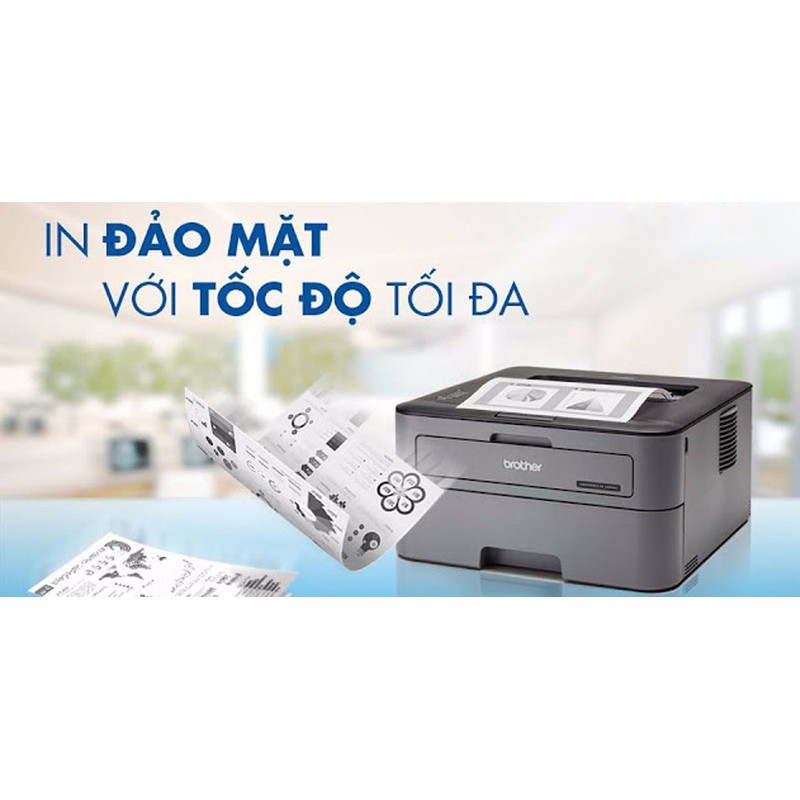 Máy in Laser đen trắng Brother HL- L2321D (Đảo mặt in 2 mặt tự động)