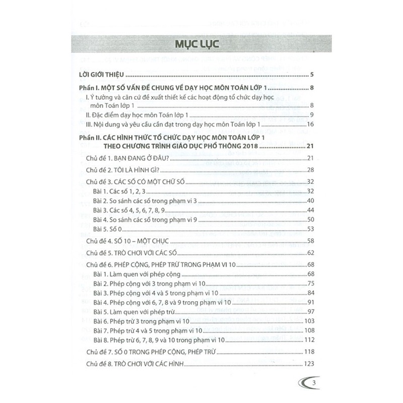 Sách - Tổ Chức Hoạt Động Dạy Học Môn Toán Lớp 1