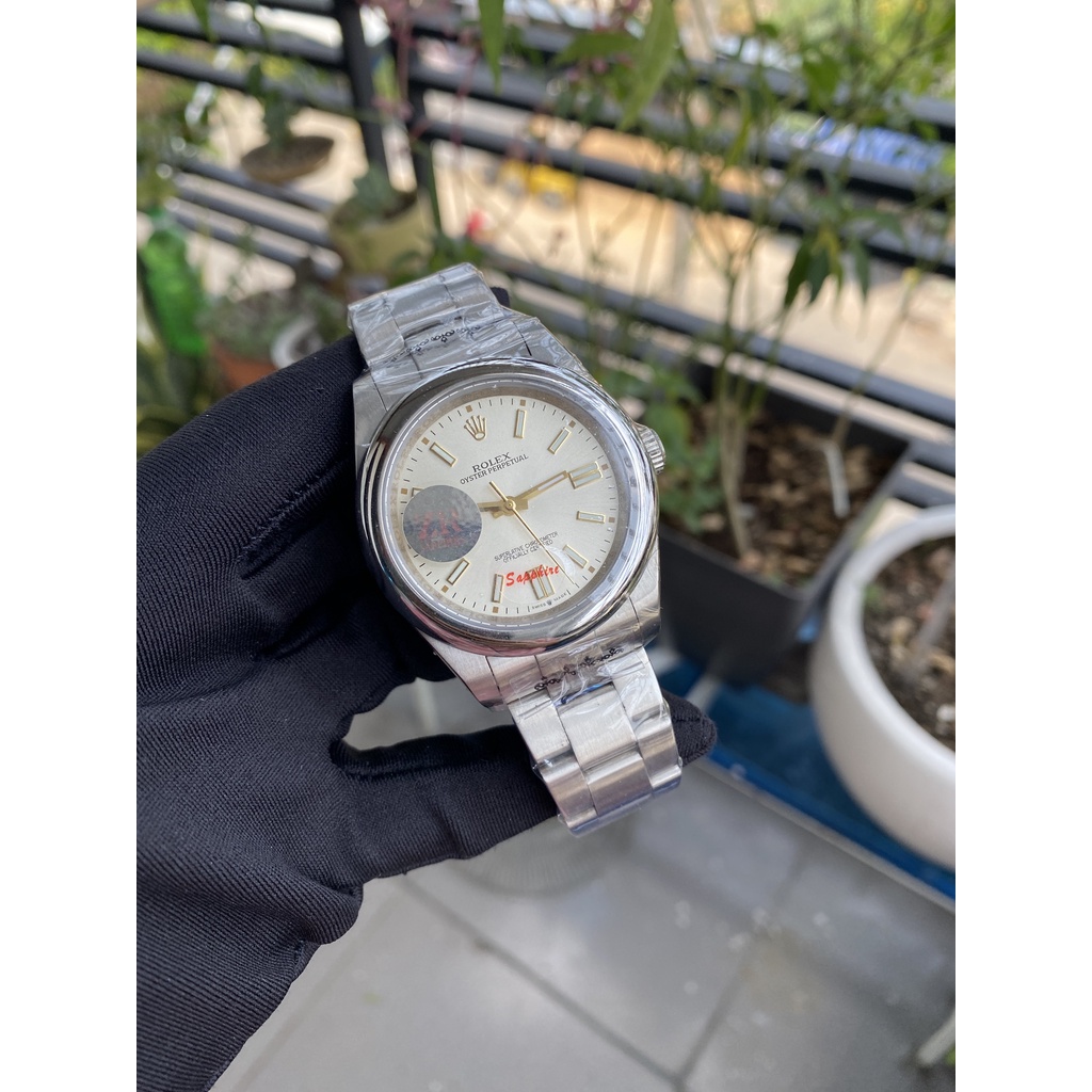 Đồng Hồ Nam Seiko Presage OMGA dây thép , máy cơ , size 41mm , bh 12 tháng