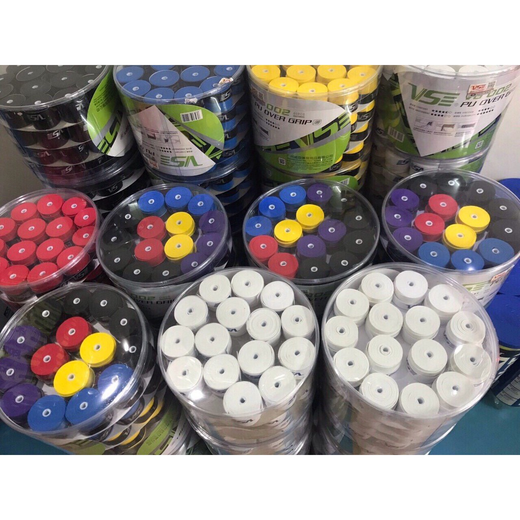 Cuốn cán VS hình cánh én, êm, thoát mồ hôi tốt dùng để cuốn vợt tennis và cầu lông
