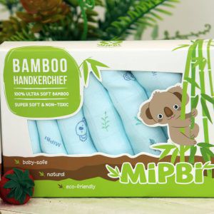 [MIPBI] SET 6 KHĂN SỮA SỢI TRE CAO CẤP 3 LỚP