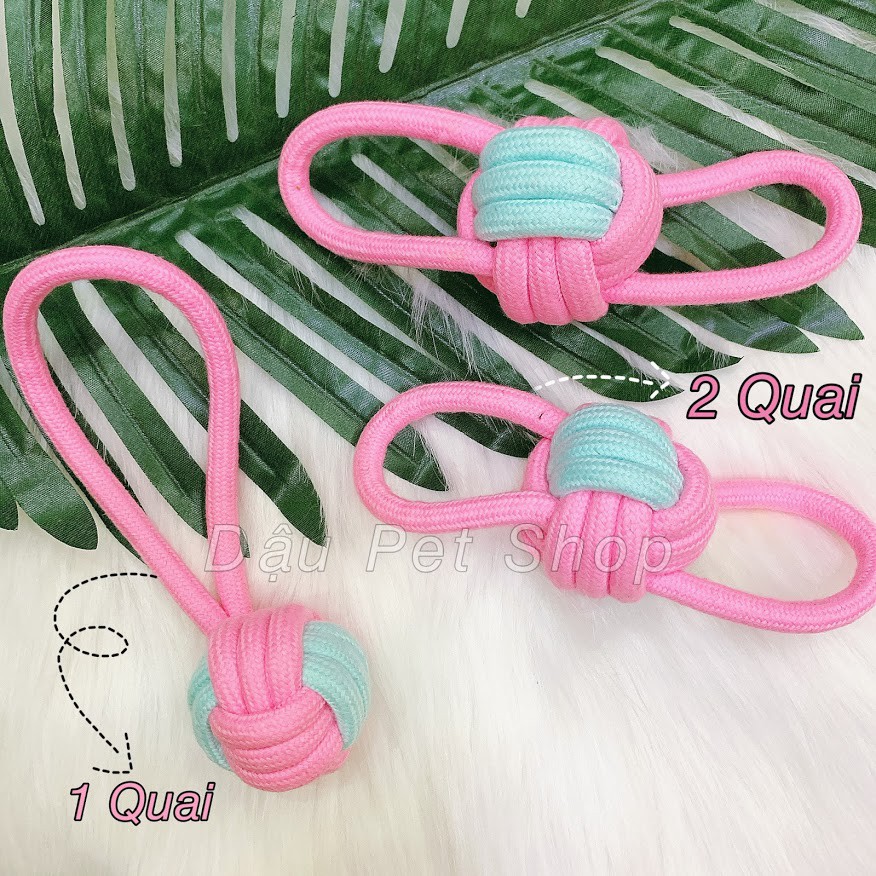 Đồ chơi gặm dây thừng cuộn cho thú cưng các loại