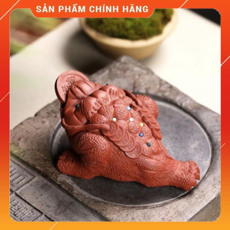 Thiềm thử 3 chân tử sa - vật nuôi mang đến may mắn cho chủ nhân sở hữu Huan_Nam177 shop