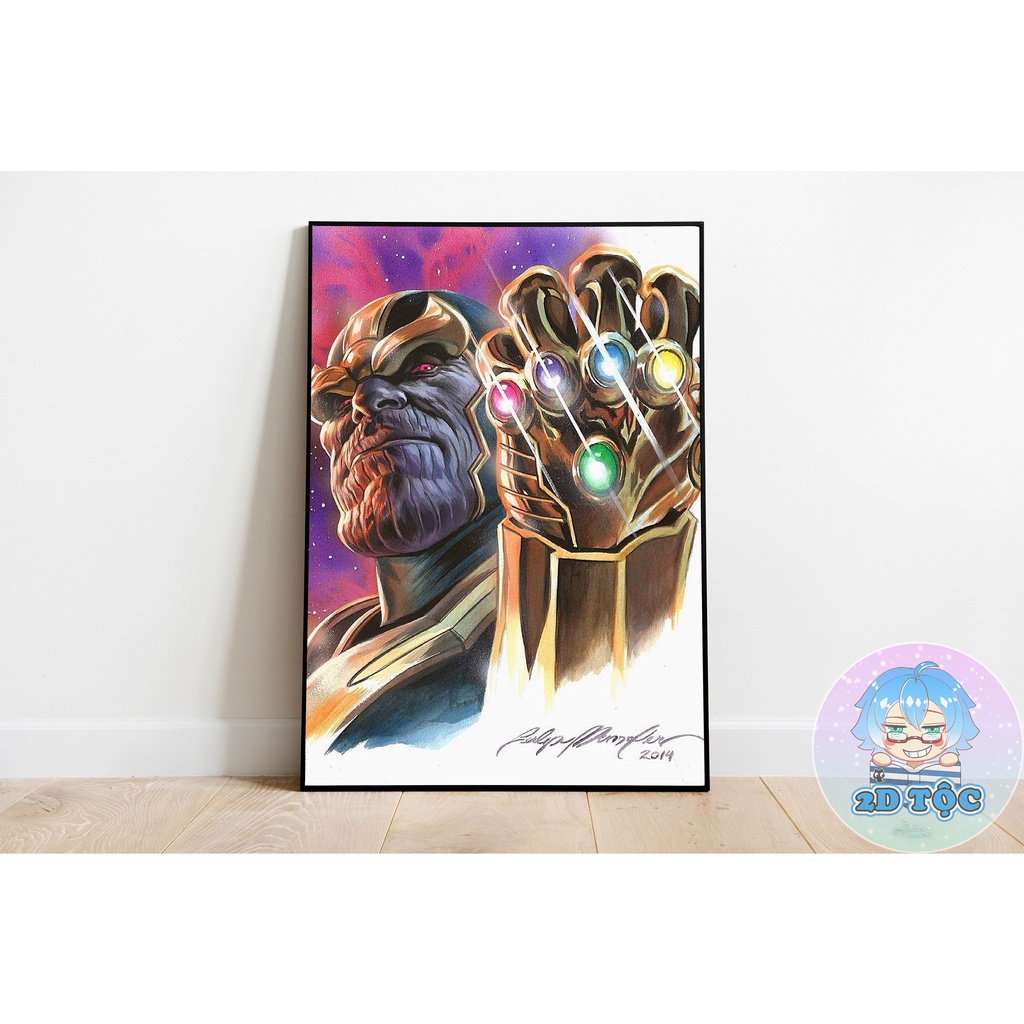 TRANH POSTER A3 THANOS MARVEL (2) CHẤT LIỆU GIẤY CAO CẤP – TRANH POSTER DÁN TƯỜNG TREO TƯỜNG 2D TỘC SHOP