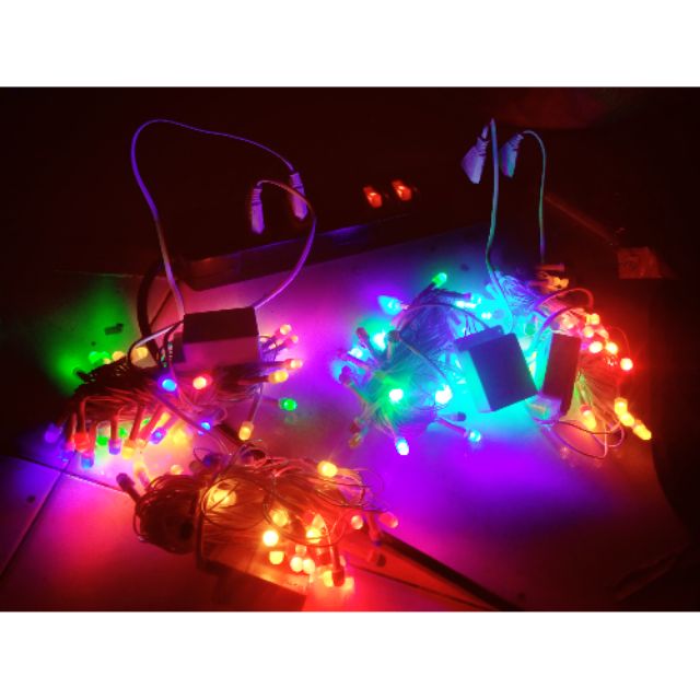 Bộ Led chớp Đủ Màu hơn 5 mét 50 bóng siêu sáng tốt