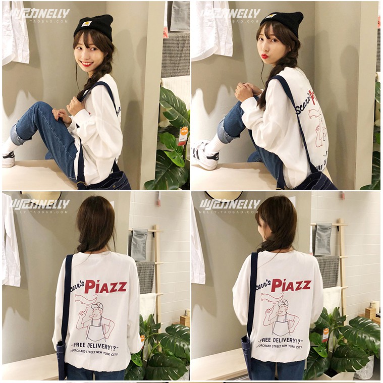 (CÓ SẴN) Aó thun dài tay Nelly : Mẫu PIAZZ | BigBuy360 - bigbuy360.vn