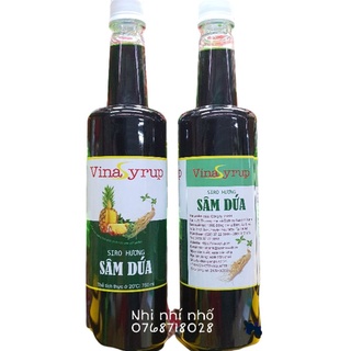 SIRO SÂM DỨA MÀU XANH LÁ VINASYRUP - 750ml