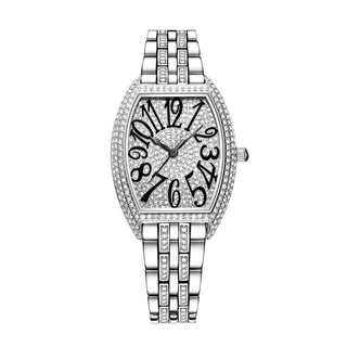 Đồng hồ nữ Davena 61056 Dây Thép Không Gỉ Dáng Ovan Ôm Tay Sang Trọng