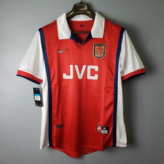 98-99 Arsenal Home Retro Bóng đá Jersey Bóng đá
