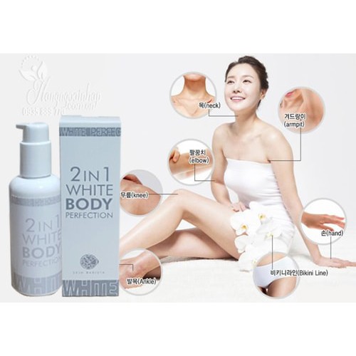 Kem Dưỡng Thể Trắng Da 2 In 1 White Body Perfection