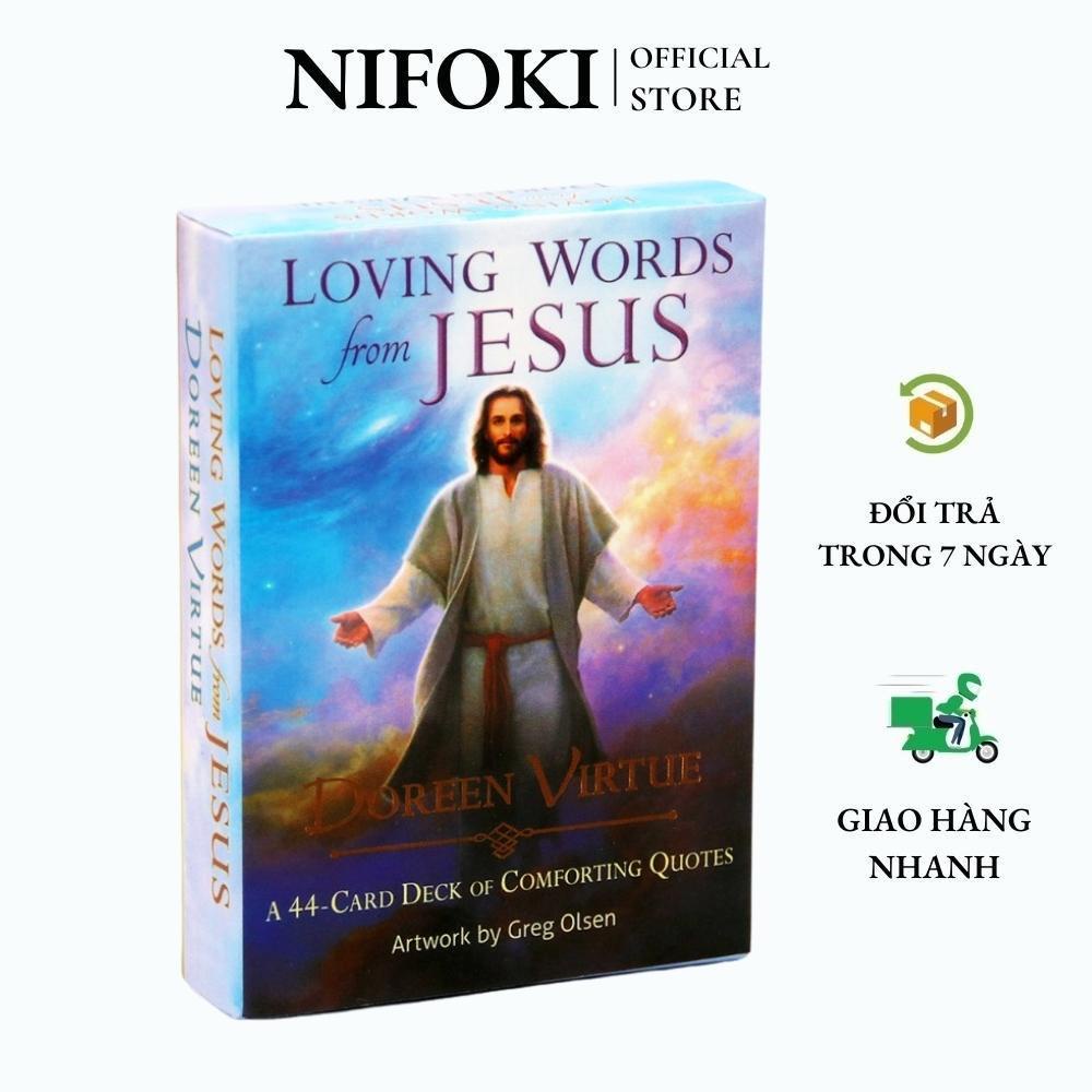 Bộ Tarot Loving Words from Jesus Nifoki Cards D1
