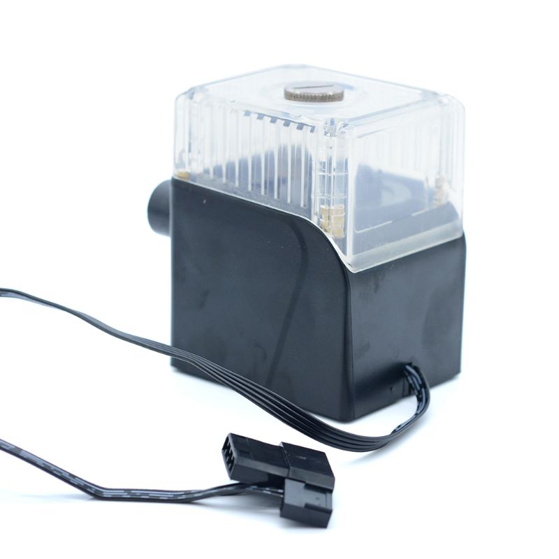 Máy Bơm Nước Làm Mát Ultra-Quiet 12v Cho Bể Chứa DC 5W Reeservoir max.450L / h