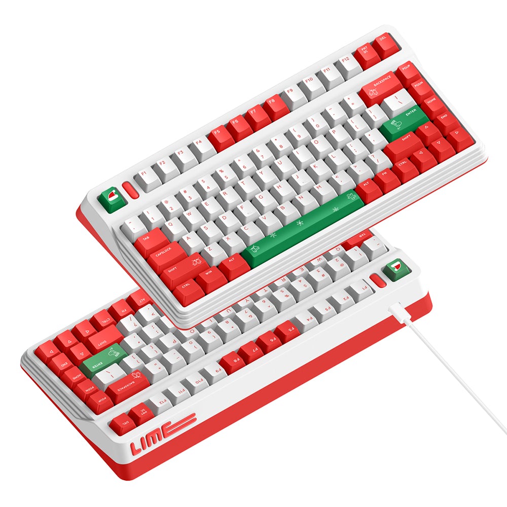 Bàn phím IQUNIX L80 Christmas Bluetooth 5.0 + Wireless 2.4Ghz | Chính hãng