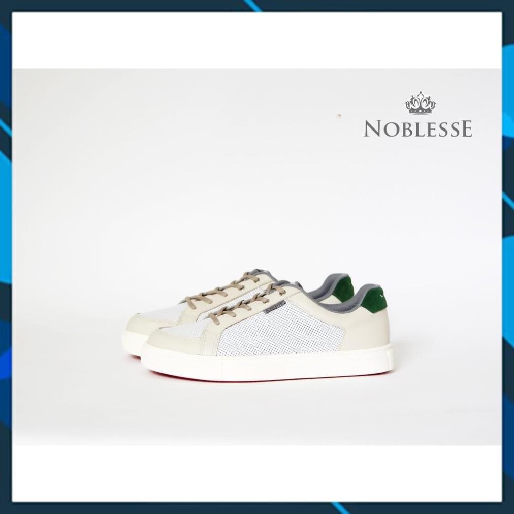 Tết NEW- Chất -  [Số 1] Giày thể thao nam chính hãng Noblesse caro màu ghi - TYBATA02A . RẺ VÔ ĐỊCH 