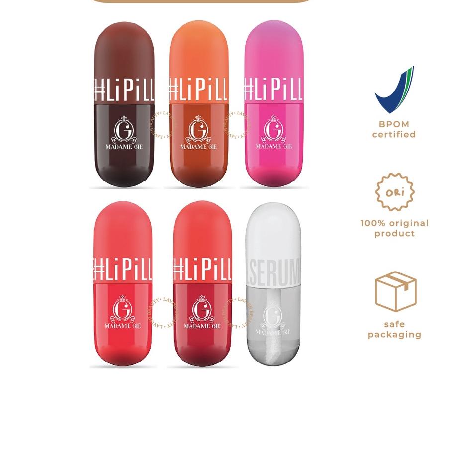 Serum Dưỡng Môi Chiết Xuất Từ Quả Mọng / Dâu Tây / Cherry / / Đồng Hồ / Quả Mọng / Son Môi / MADAME GIE LiPill