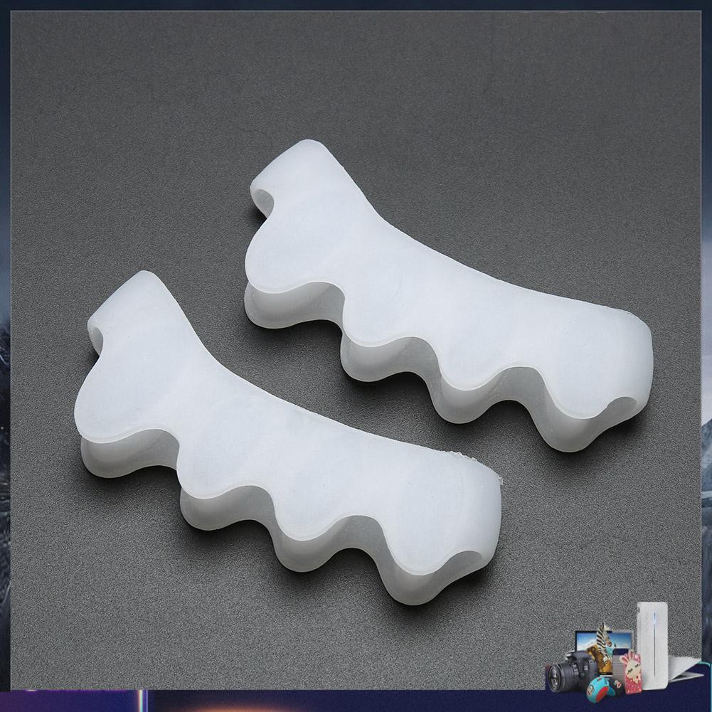 (Hàng Mới Về) Dụng Cụ Tách Ngón Chân Bằng Silicone Tiện Dụng