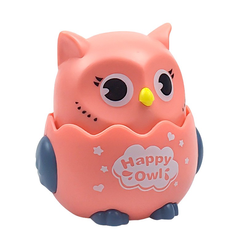 Đồ Chơi Chim Cú Chạy Xoay 360 Độ Happy Owl Vui Nhộn