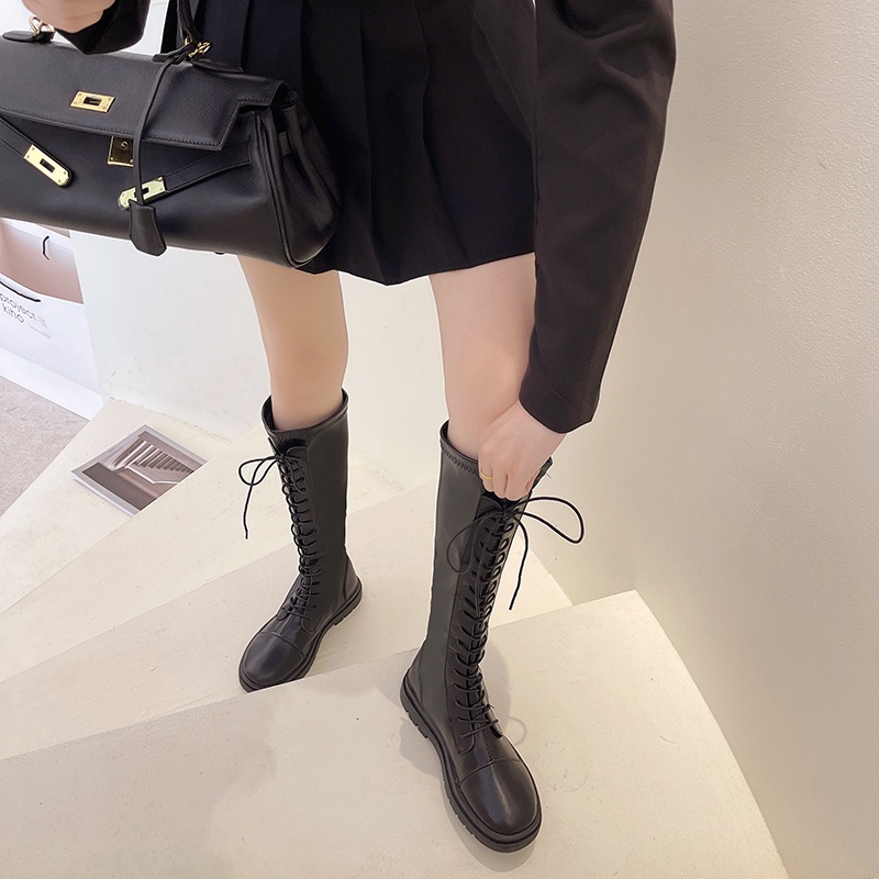 💗Boot Nữ  Boot Cao Cổ💗Giày Bot Nữ Đế Bằng Thời Trang Cho Nữ