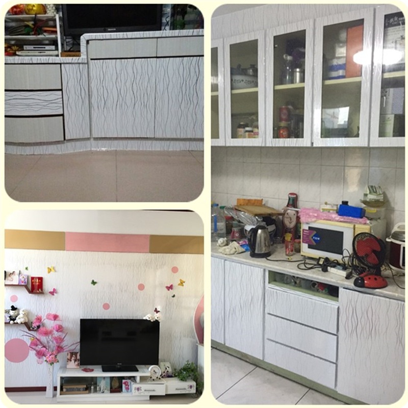 Miếng dán trang trí tủ lạnh/ tủ quần áo chống dầu tiện dụng đa năng cho nhà bếp