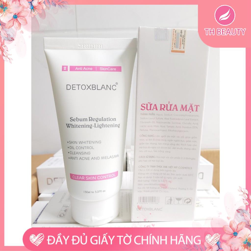 &lt;Thật 100%&gt; Sữa rửa mặt Detox Blanc [2]