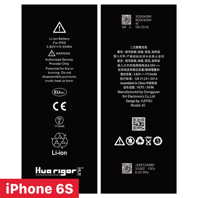 pin iphone 6s