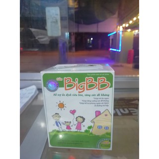 BIG BB XANH (ỔN ĐỊNH TIÊU HOÁ VÀ TĂNG SỨC ĐỀ KHÁNG)Đối tượng sử dụng Thực phẩm chức năng BIGBB màu xanh  Sử dụng cho trẻ