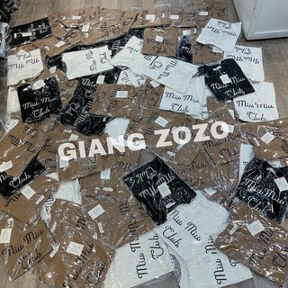 [FREESHIP - HÀNG LOẠI 1] ÁO PHÔNG MIU MIU CHẤT ZIP MỊN