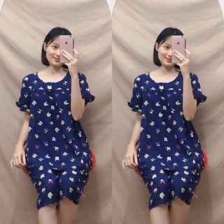 Đồ bộ lửng lanh cho bầu (10 màu)