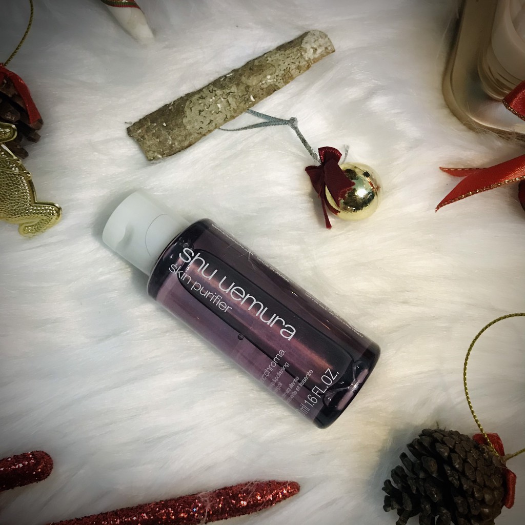 Dầu Tẩy Trang và Làm Sạch Sâu Shu Uemura Blanc Chroma Brightening Cleansing Oil (TÍM) 
 mẫu thử 50ml