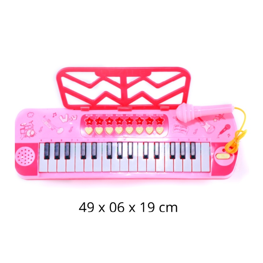 Đồ Chơi Đàn Piano Cho Bé Có Đèn Nhạc Và Micro Chuẩn Âm