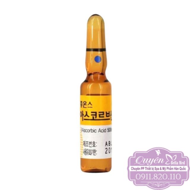 serum vitamin c huons căng bóng da mặt 2ml Hàn Quốc - 1 vỉ 10 ống